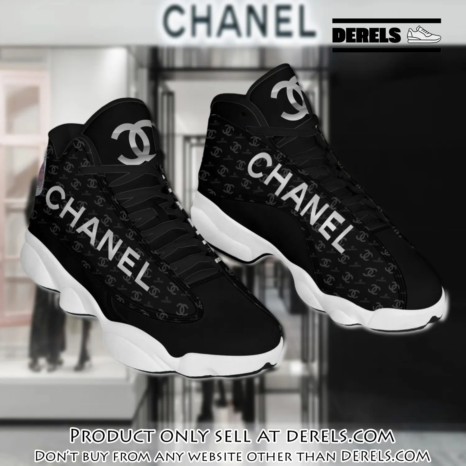 Chanel air jordan 13 sneaker d2302 jd14034 dr0953106